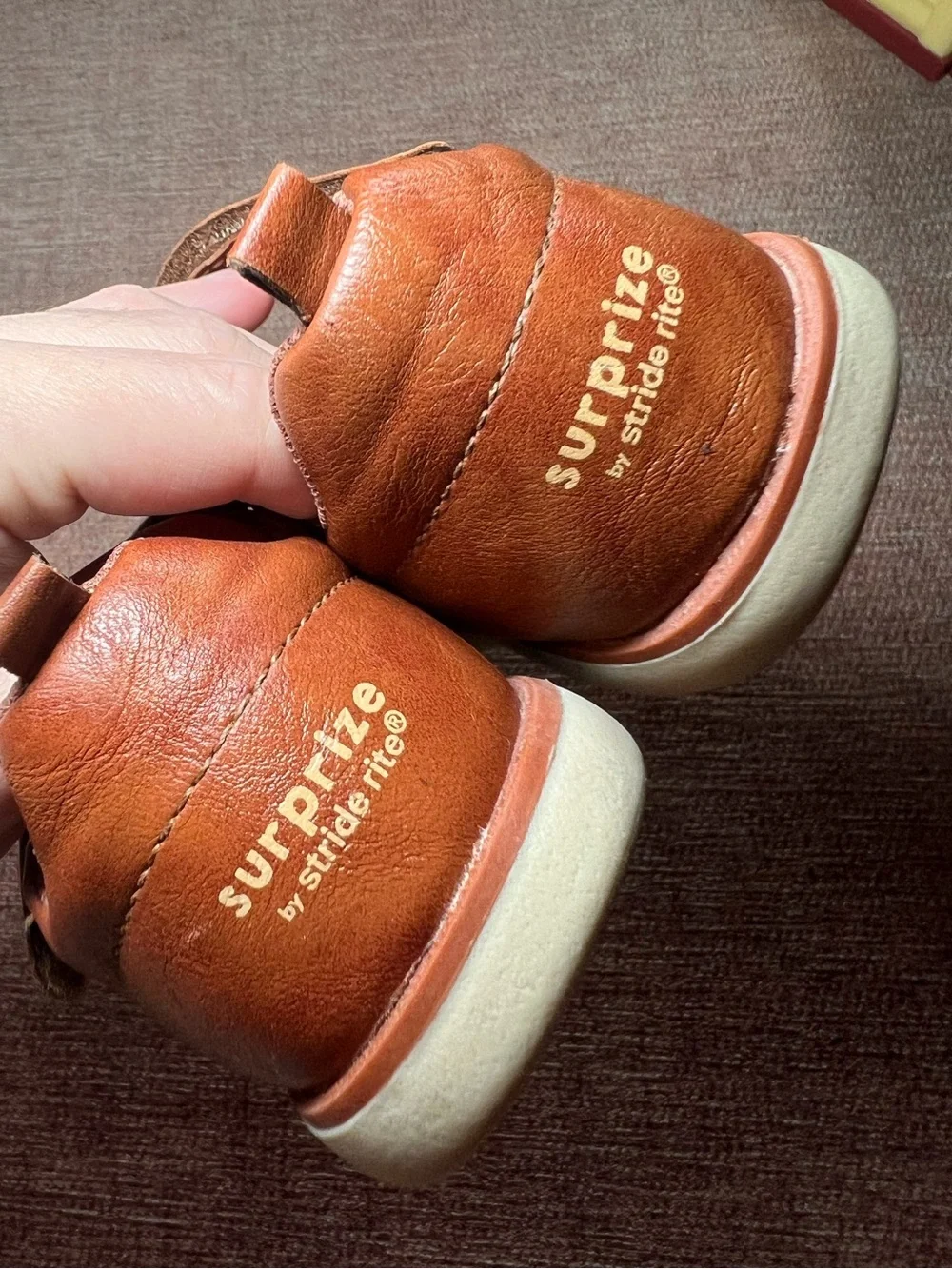 Stride Rite Brown Mary Jane Kids Size 9 Shoes Comfortable Betty Sue